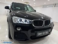 BMW X3 SDRIVE 20I M Sport LED HID NAV Sunroof 2016 Black